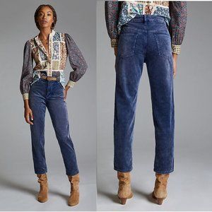 Anthropologie Pilcro The Vintage Straight Corduroy Pants